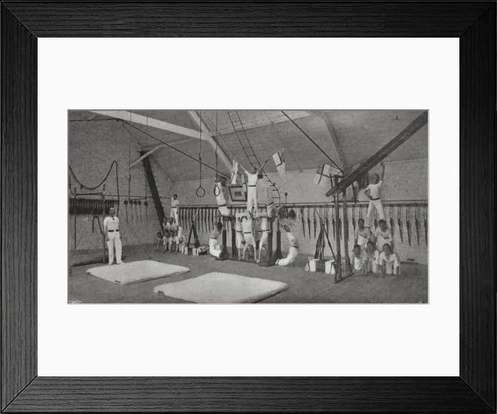 Framed Print : Kingswood Reformatory Gymnastics Framed Print : Kingswood Reformatory Gymnastics