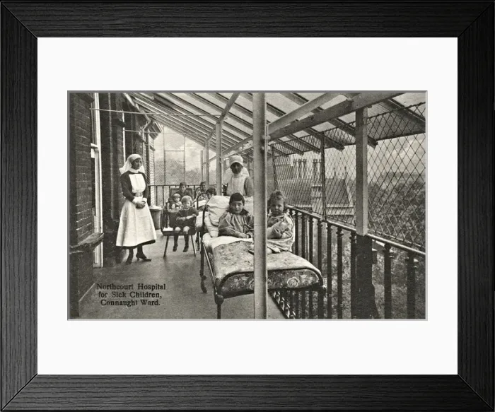 Framed Print : Northcourt Hospital, Hampstead, London Framed Print : Northcourt Hospital, Hampstead, London