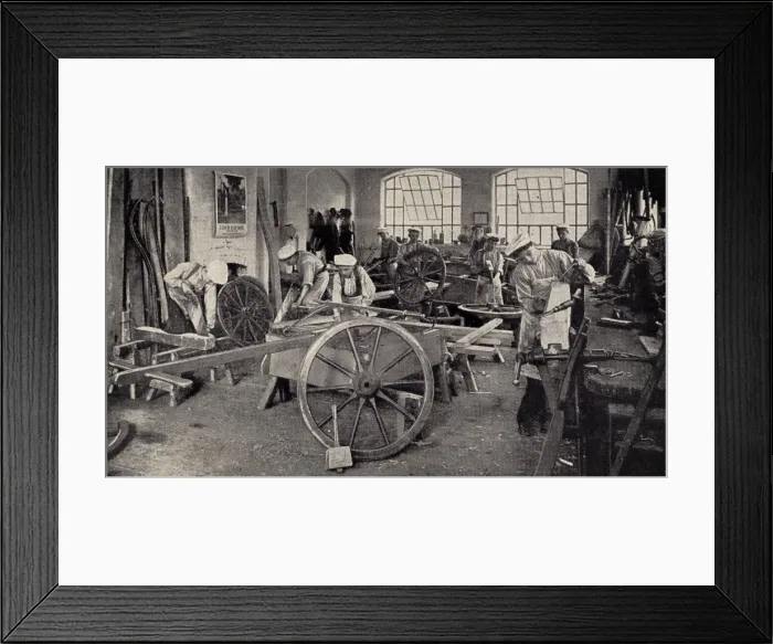 Framed Print : Barnardos Home, Stepney Causeway, London - Wheelwrights Sh Framed Print : Barnardos Home, Stepney Causeway, London - Wheelwrights Sh