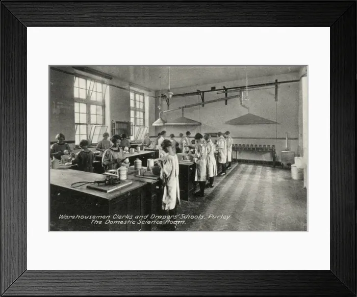 Framed Print : Warehousemen, Clerks and Drapers Schools, Purley Framed Print : Warehousemen, Clerks and Drapers Schools, Purley