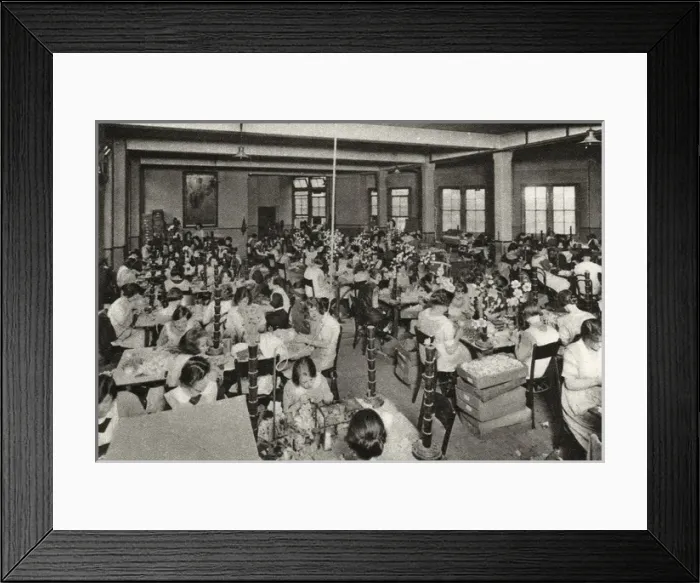 Framed Print : John Grooms Girls make Roses for Alexandra Day Framed Print : John Grooms Girls make Roses for Alexandra Day