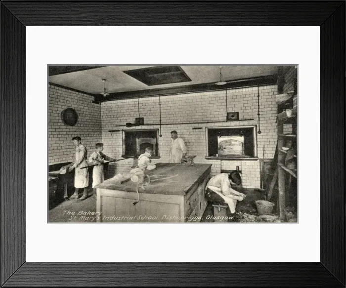 Framed Print : St Marys Industrial School, Bishopbriggs, Glasgow - Bakery Framed Print : St Marys Industrial School, Bishopbriggs, Glasgow - Bakery