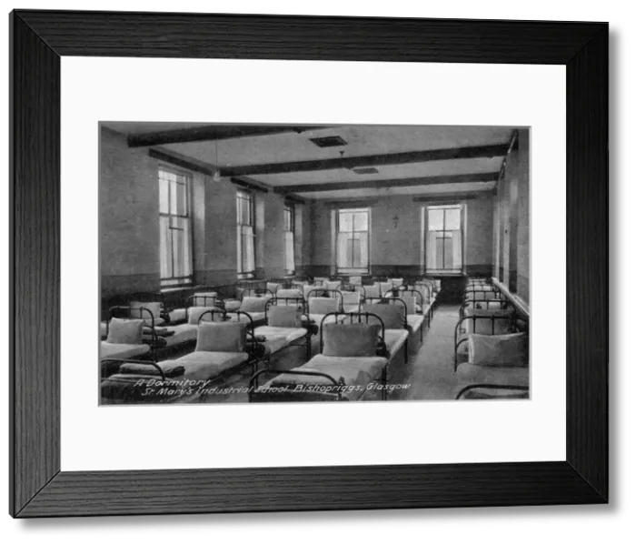 Framed Print : St Marys Industrial School, Bishopbriggs, Glasgow - Dormito Framed Print : St Marys Industrial School, Bishopbriggs, Glasgow - Dormito
