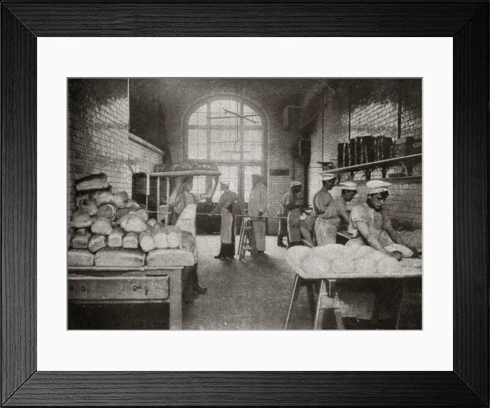 Framed Print : Barnardos Home, Stepney Causeway, East London - Bakehouse Framed Print : Barnardos Home, Stepney Causeway, East London - Bakehouse