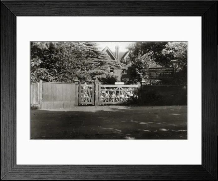 Framed Print : Agnes Parr Nursery, Streatham Framed Print : Agnes Parr Nursery, Streatham