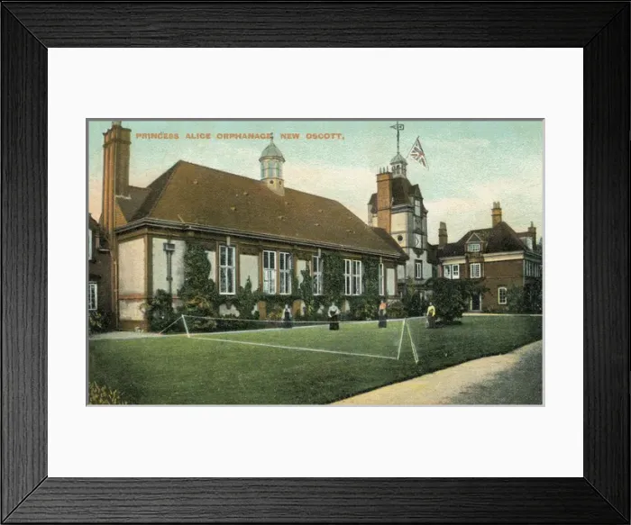 Framed Print : Princess Alice Orphanage, Sutton Coldfield - Tennis Framed Print : Princess Alice Orphanage, Sutton Coldfield - Tennis