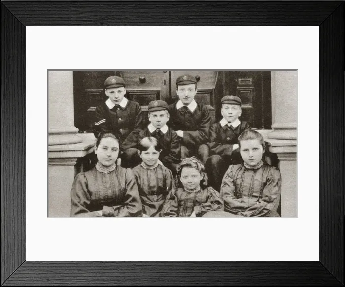 Framed Print : Metropolitan Police Orphanage, Twickenham - Children Framed Print : Metropolitan Police Orphanage, Twickenham - Children