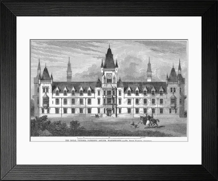 Framed Print : Royal Victoria Patriotic Asylum, Wandsworth Framed Print : Royal Victoria Patriotic Asylum, Wandsworth