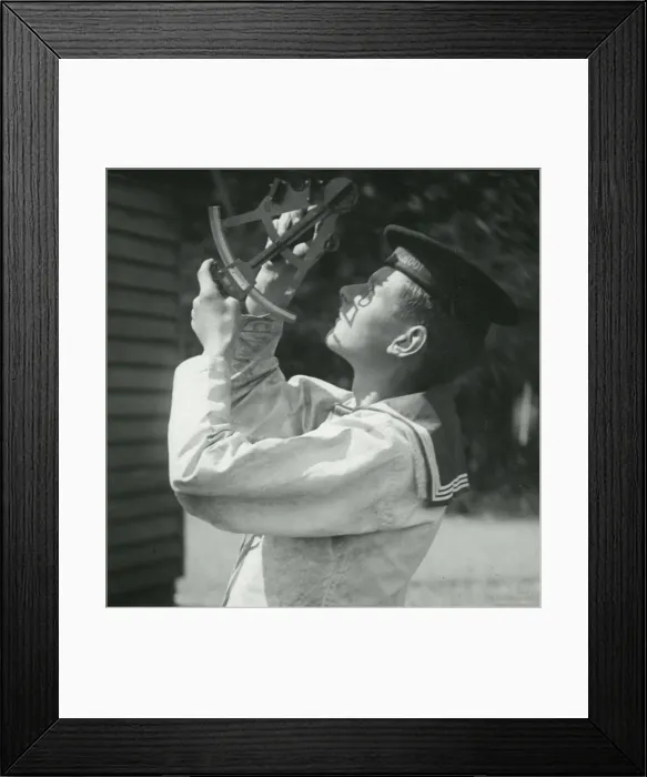 Framed Print : Barnardos Watts Nautical Training School, Dereham - Boy & S Framed Print : Barnardos Watts Nautical Training School, Dereham - Boy & S