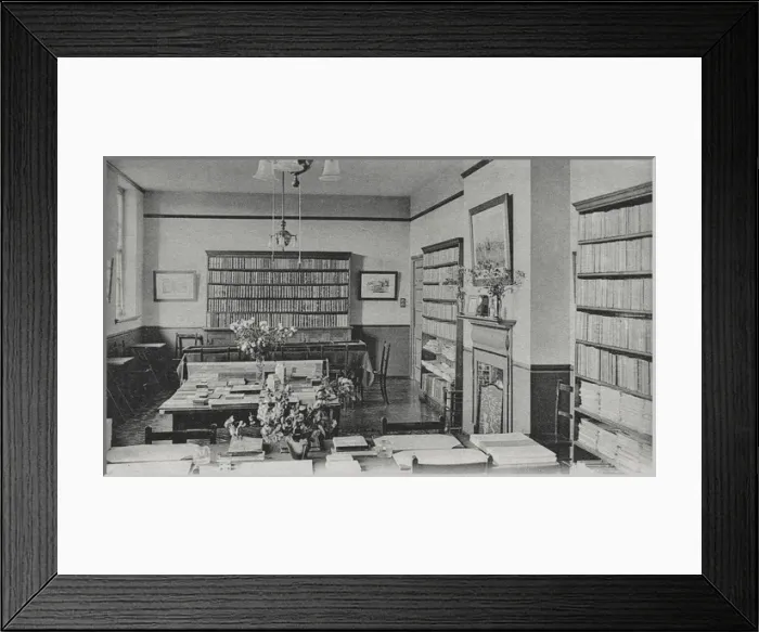 Framed Print : London & South-Western Railway Orphanage, Woking - Library Framed Print : London & South-Western Railway Orphanage, Woking - Library