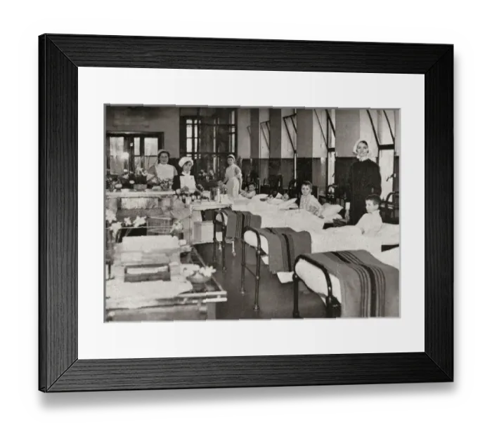 Framed Print : Barnardos Boys Garden City - John Capel Hanbury Hospital Framed Print : Barnardos Boys Garden City - John Capel Hanbury Hospital