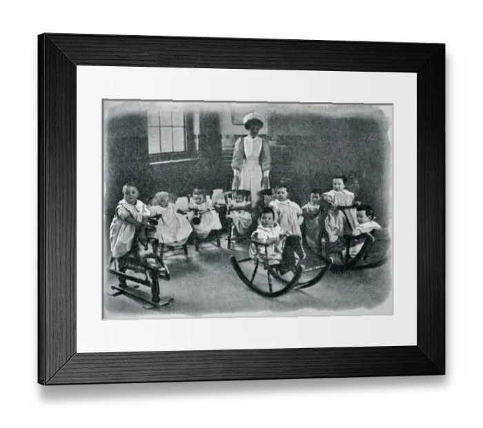 Framed Print : Workhouse Nursery Framed Print : Workhouse Nursery
