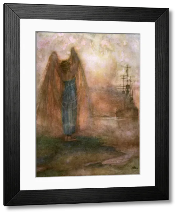 Framed Print : Illustration, A Song of the English, Halifax