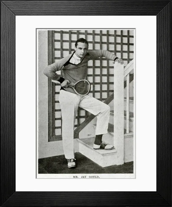 Framed Print : Jay Gould (1888 1935), photograph taken in 1908 in New York Framed Print : Jay Gould (1888 1935), photograph taken in 1908 in New York