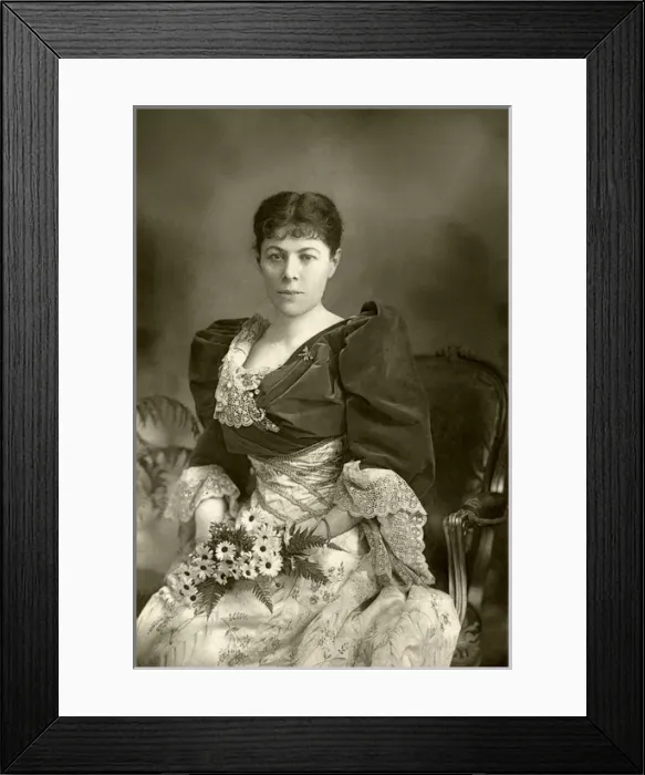Framed Print : Fanny Brough - Paris-born British stage actress Framed Print : Fanny Brough - Paris-born British stage actress