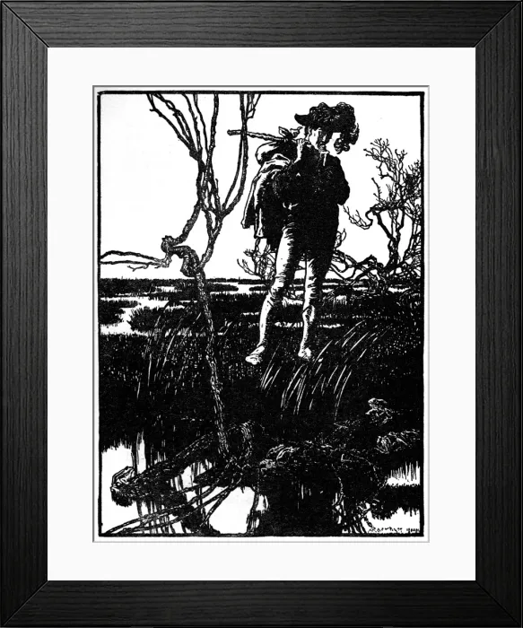 Framed Print : Illustration, The Three Languages Framed Print : Illustration, The Three Languages