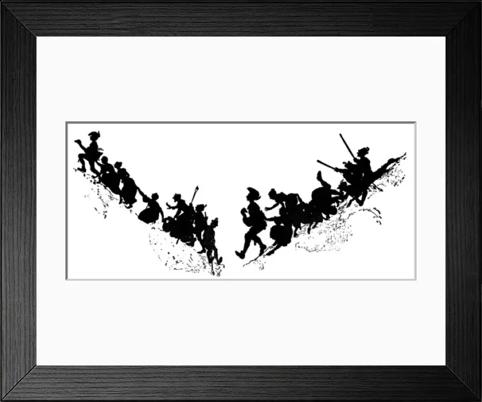 Framed Print : Illustration, The Golden Goose Framed Print : Illustration, The Golden Goose