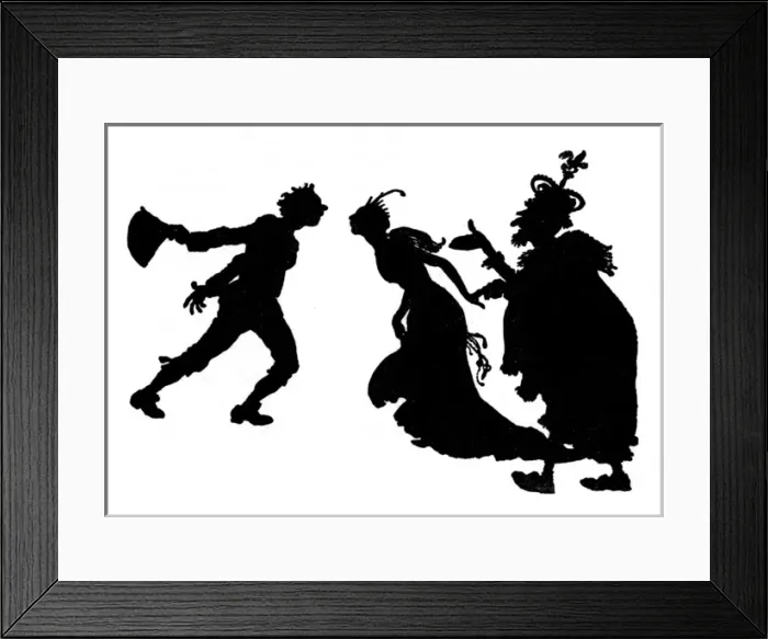 Framed Print : Illustration, The Golden Goose Framed Print : Illustration, The Golden Goose