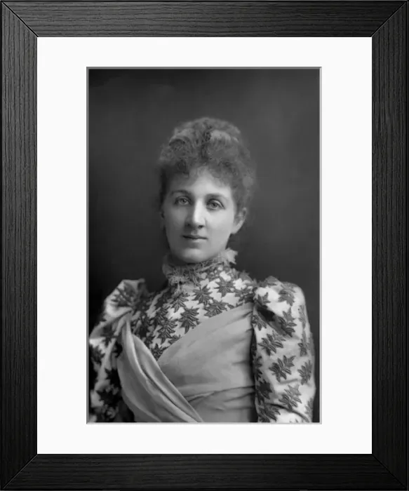 Framed Print : Liza Lehmann - English opera singer (soprano) Framed Print : Liza Lehmann - English opera singer (soprano)