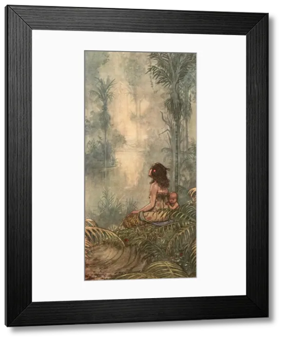 Framed Print : Illustration, A Song of the English, Auckland Framed Print : Illustration, A Song of the English, Auckland