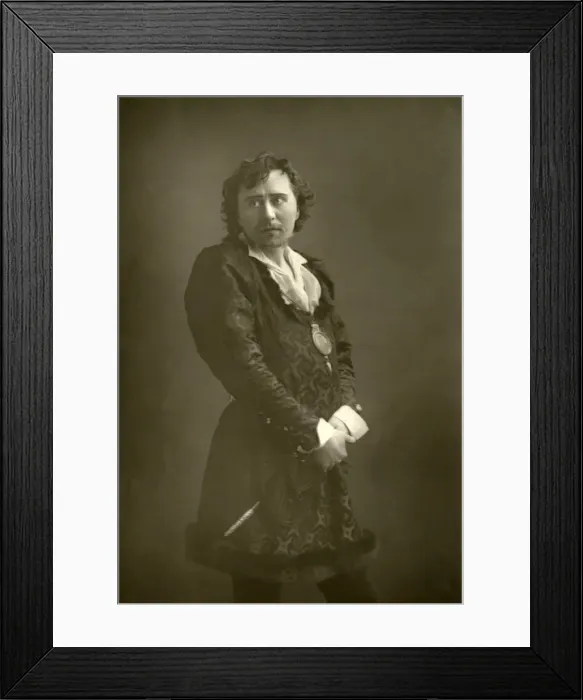 Framed Print : Herbert Beerbohm Tree - English actor and theatre manager Framed Print : Herbert Beerbohm Tree - English actor and theatre manager