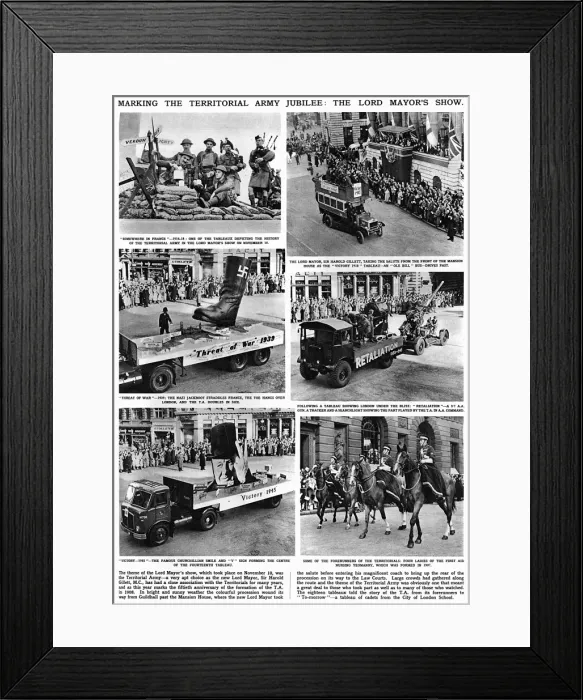 Framed Print : The Lord Mayors Show Framed Print : The Lord Mayors Show
