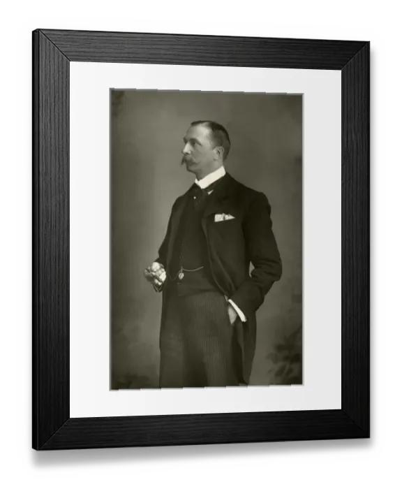 Framed Print : William Hunter Kendal - English actor and theatre manager Framed Print : William Hunter Kendal - English actor and theatre manager