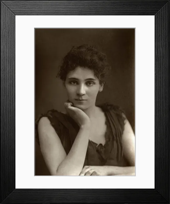 Framed Print : Elizabeth Robins - American actress Framed Print : Elizabeth Robins - American actress