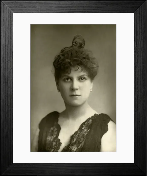 Framed Print : Jessie Millward - English stage actress Framed Print : Jessie Millward - English stage actress