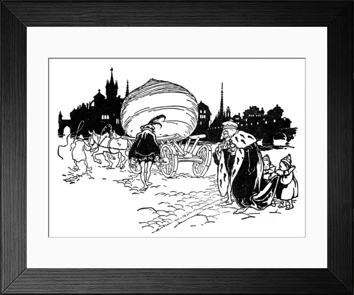 Framed Print : Illustration, The Turnip Framed Print : Illustration, The Turnip