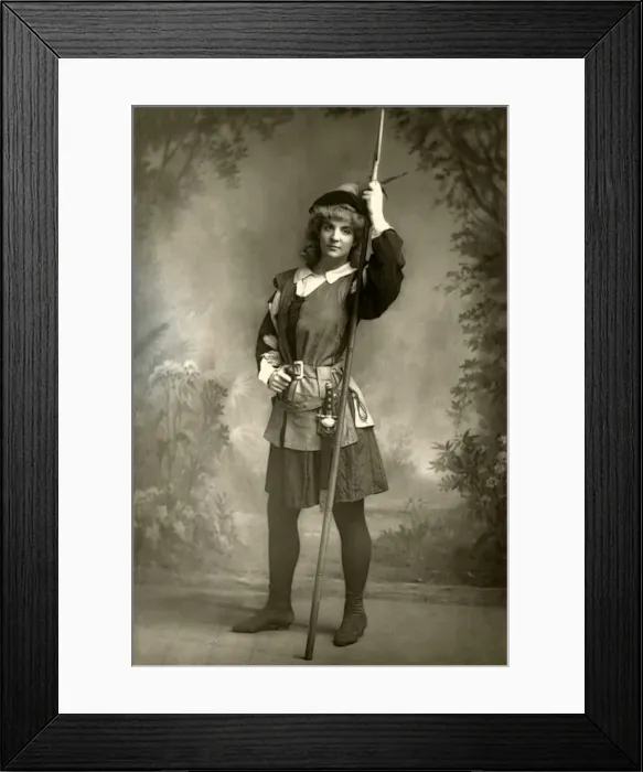 Framed Print : Ada Rehan - American Actress Framed Print : Ada Rehan - American Actress