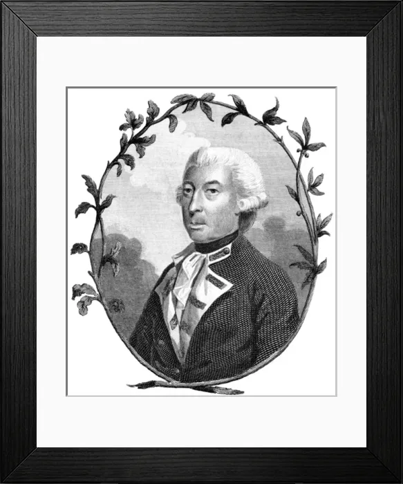 Framed Print : Richard Kempenfelt - British rear-admiral Framed Print : Richard Kempenfelt - British rear-admiral