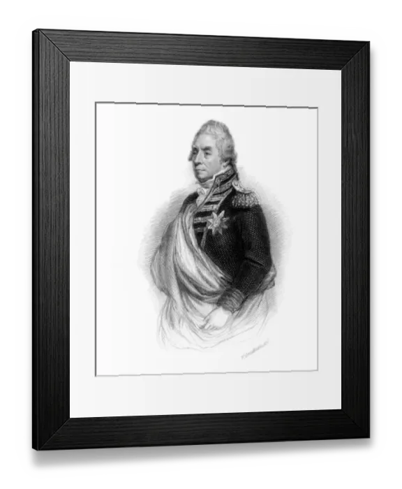 Framed Print : George Keith Elphinstone - British naval admiral Framed Print : George Keith Elphinstone - British naval admiral