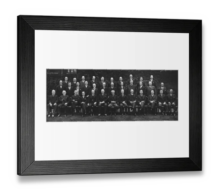 Framed Print : Members of the Imperial Conference assembled at Downing St Framed Print : Members of the Imperial Conference assembled at Downing St