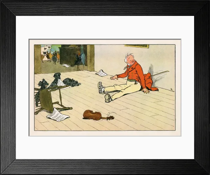 Framed Print : Cock-a-doodle-doo, My dame has lost her shoe Framed Print : Cock-a-doodle-doo, My dame has lost her shoe