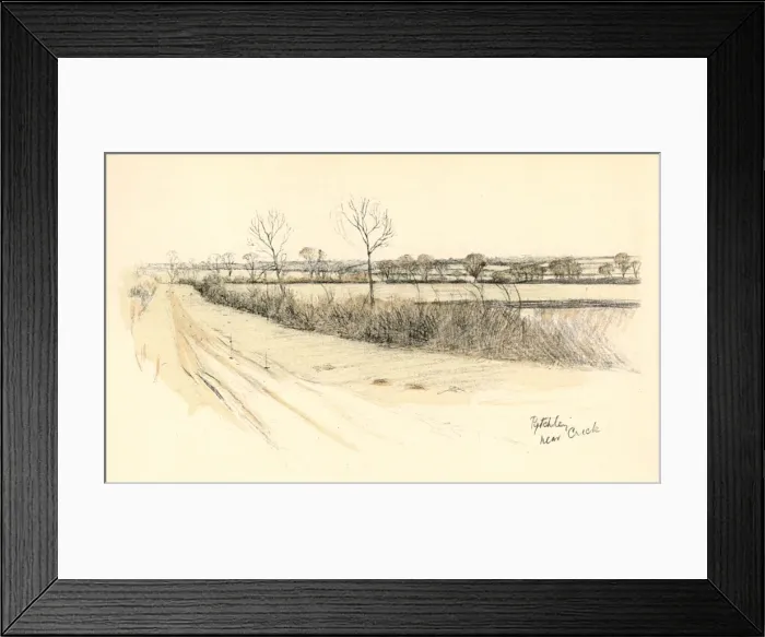 Framed Print : Near Crick, part of Pytchley Hunt area, Northamptonshire Framed Print : Near Crick, part of Pytchley Hunt area, Northamptonshire