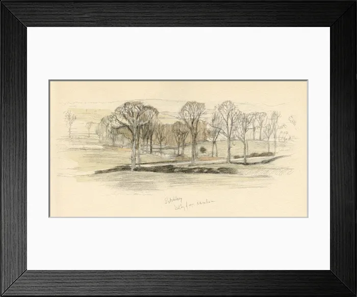 Framed Print : Badby, part of Pytchley Hunt area, Northamptonshire Framed Print : Badby, part of Pytchley Hunt area, Northamptonshire