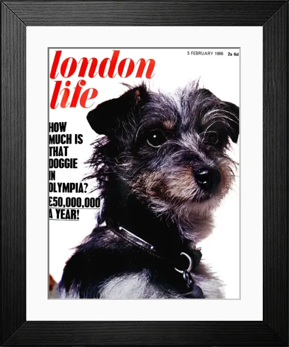 Framed Print : London Life front cover, 1966 Framed Print : London Life front cover, 1966