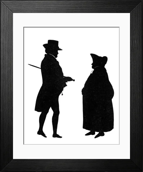 Framed Print : John Keate with Joseph Goodall - English schoolmaster Framed Print : John Keate with Joseph Goodall - English schoolmaster