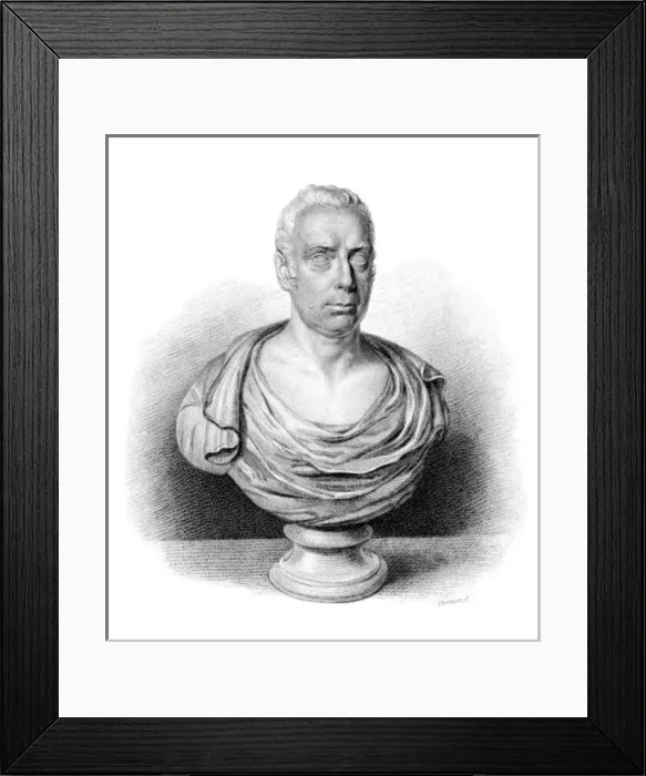 Framed Print : Richard Payne Knight - British writer and antiquary Framed Print : Richard Payne Knight - British writer and antiquary