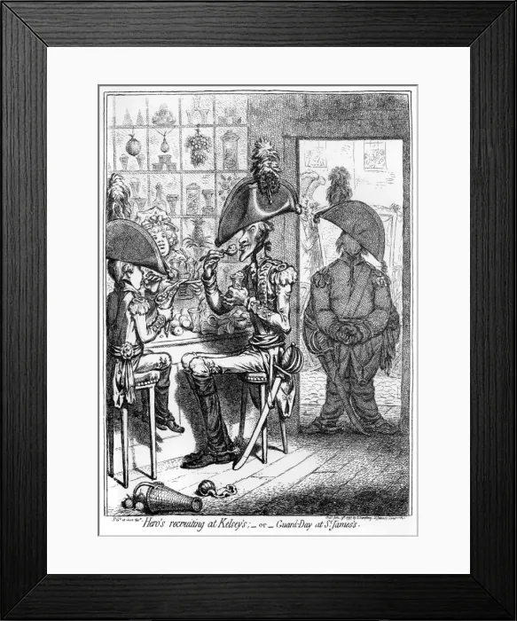 Framed Print : Cartoon, Heros recruiting at Kelsey s Framed Print : Cartoon, Heros recruiting at Kelsey s