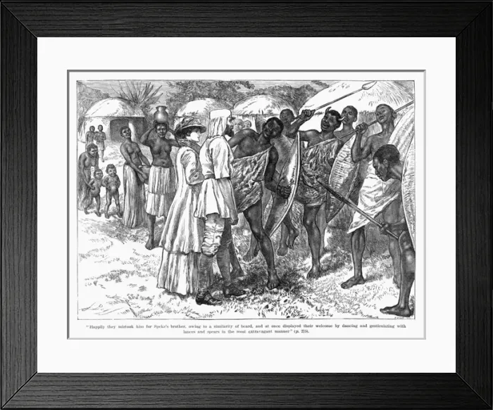 Framed Print : Samuel Baker, explorer in East Africa Framed Print : Samuel Baker, explorer in East Africa