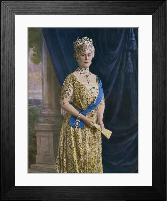 Framed Print : Queen Mary of Teck Framed Print : Queen Mary of Teck