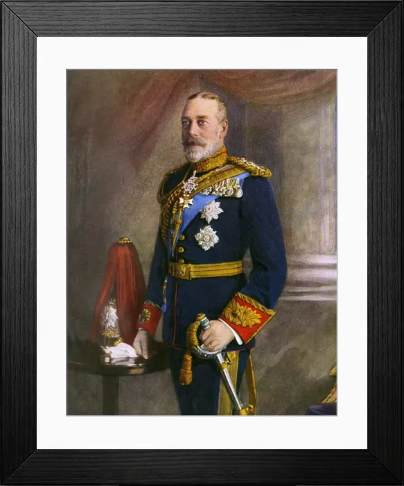Framed Print : King George V Framed Print : King George V