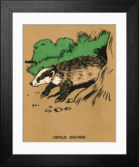 Framed Print : Illustration, Cecil Aldins Painting Books, Our Animals Framed Print : Illustration, Cecil Aldins Painting Books, Our Animals