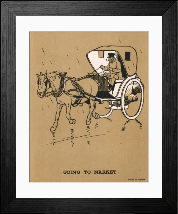 Framed Print : Illustration, Cecil Aldins Painting Books, Our Animals Framed Print : Illustration, Cecil Aldins Painting Books, Our Animals