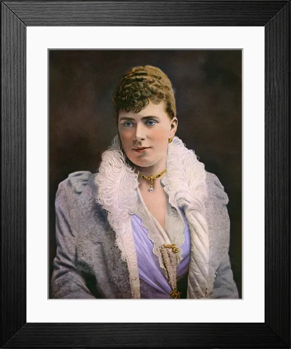 Framed Print : Princess May of Teck (later Queen Mary) Framed Print : Princess May of Teck (later Queen Mary)