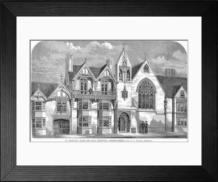 Framed Print : St Francis Home for Roman Catholic Boys, Shefford Framed Print : St Francis Home for Roman Catholic Boys, Shefford