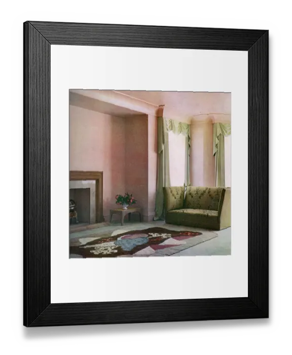 Framed Print : Drawing room by John Hill Framed Print : Drawing room by John Hill