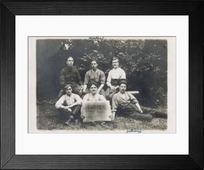 Framed Print : Royal Army Pay Corps group, WW1 Framed Print : Royal Army Pay Corps group, WW1